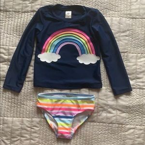OdkKosh - Rainbow rashguard set
